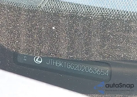 2013 Lexus Es 350 z USA, uszkodzony, nr VIN JTHBK1GG2D2063654